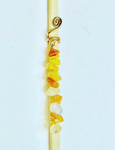 Gemstone Summer Dangle| Crystal Loc Jewelry